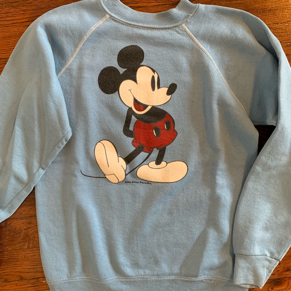 Vintage Mickey Mouse crew neck sweatshirt - Picture 2 of 4